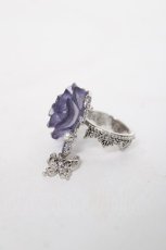 画像2: axes femme / エレガントローズリング  ブルー Y-26-03-16-001-AX-AC-SZ-ZY (2)