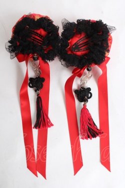 画像4: LOLITAその他(お買取対象外) / シニヨンクリップセット  赤 Y-26-03-16-067-LO-ZA-SZ-ZY