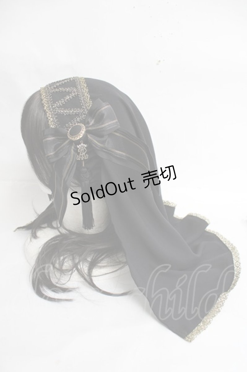 画像2: ALICE and the PIRATES / バステトヴェール  黒/ゴールド Y-26-03-16-069-PA-TO-SZ-ZY (2)