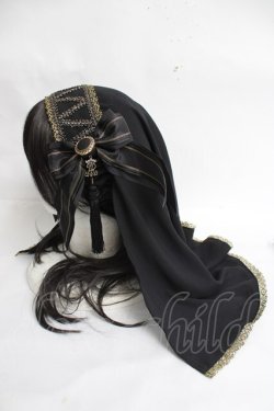 画像2: ALICE and the PIRATES / バステトヴェール  黒/ゴールド Y-26-03-16-069-PA-TO-SZ-ZY