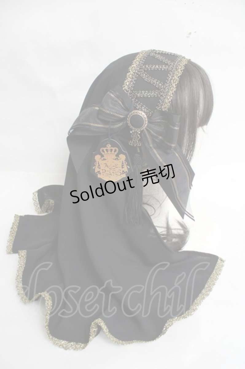 画像5: ALICE and the PIRATES / バステトヴェール  黒/ゴールド Y-26-03-16-069-PA-TO-SZ-ZY (5)