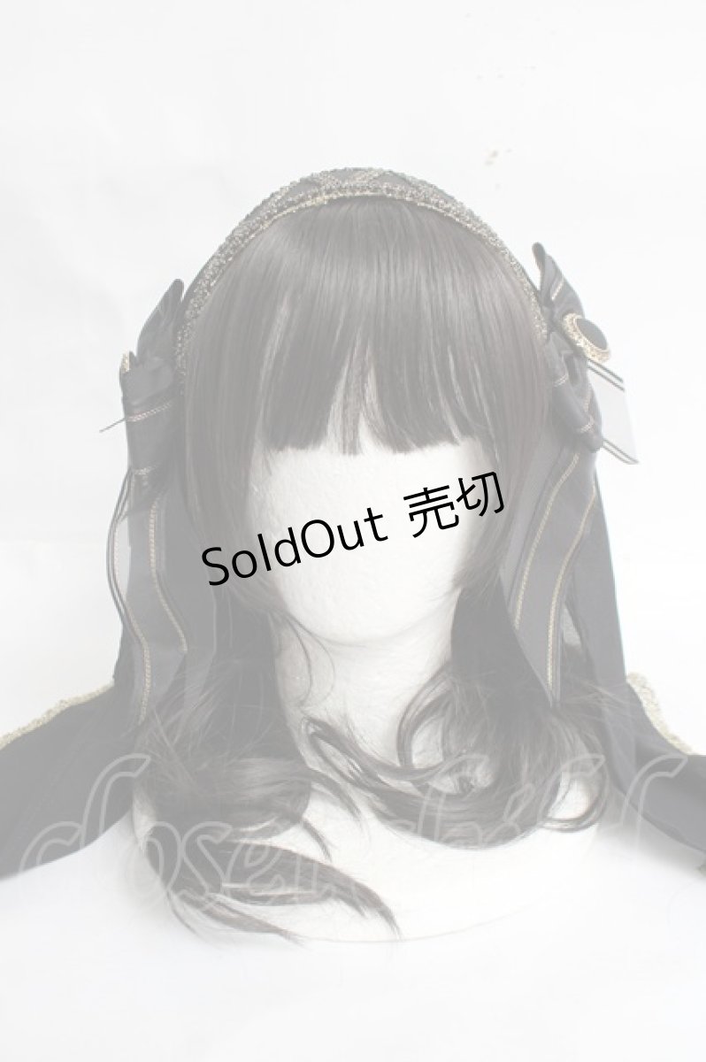 画像6: ALICE and the PIRATES / バステトヴェール  黒/ゴールド Y-26-03-16-069-PA-TO-SZ-ZY (6)