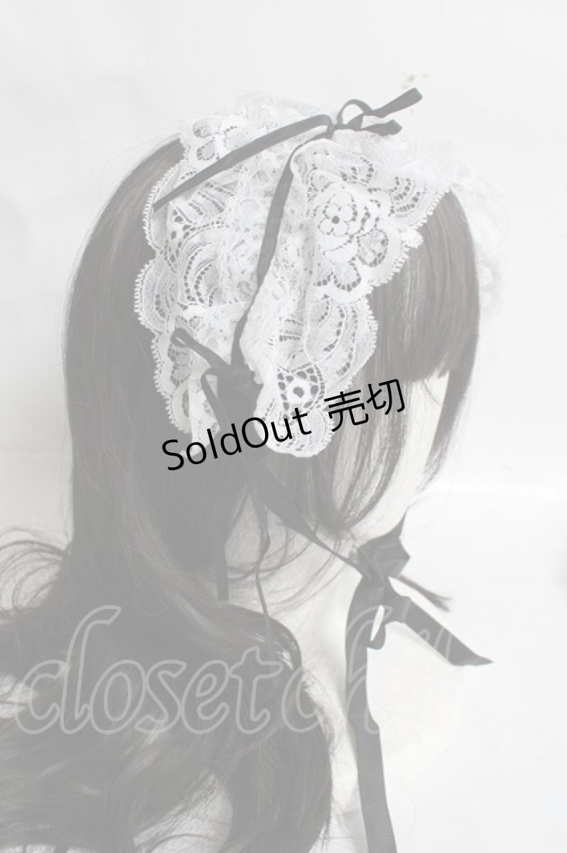 画像3: MABLE / レースヘッドドレス   Y-26-03-16-070-GO-AC-SZ-ZY (3)