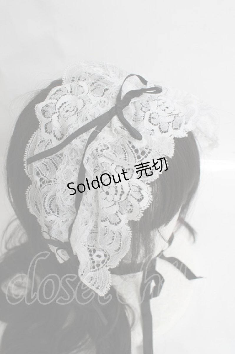 画像4: MABLE / レースヘッドドレス   Y-26-03-16-070-GO-AC-SZ-ZY (4)