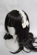 画像1: m petit by misako / AM*NIヘッドドレスA  淡薄橙 Y-26-03-16-071-LO-AC-SZ-ZY (1)