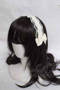 画像1: m petit by misako / AM*NIヘッドドレスA  淡薄橙 Y-26-03-16-071-LO-AC-SZ-ZY