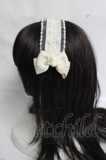 画像2: m petit by misako / AM*NIヘッドドレスA  淡薄橙 Y-26-03-16-071-LO-AC-SZ-ZY (2)