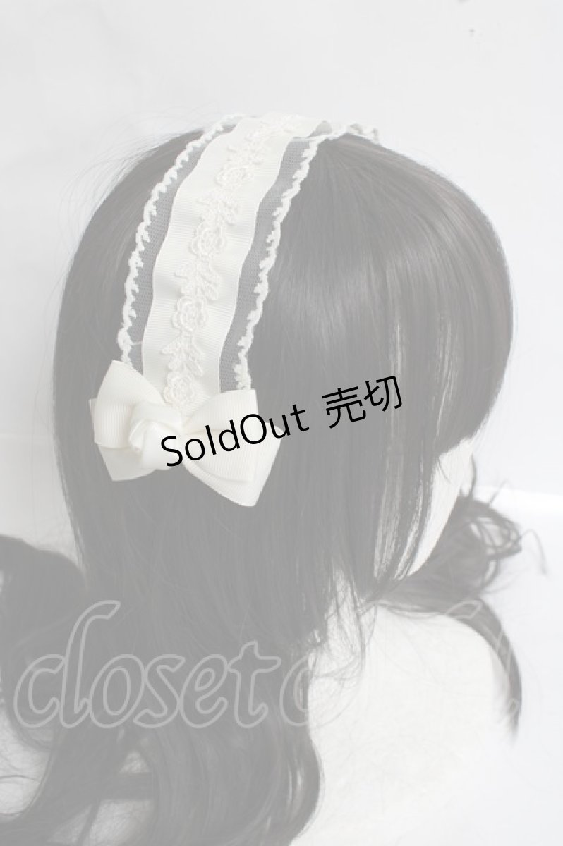 画像3: m petit by misako / AM*NIヘッドドレスA  淡薄橙 Y-26-03-16-071-LO-AC-SZ-ZY (3)