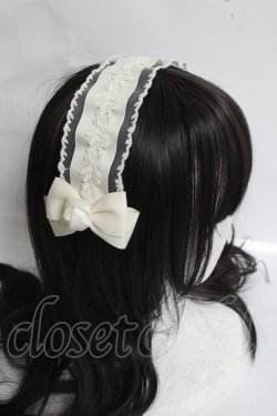 画像3: m petit by misako / AM*NIヘッドドレスA  淡薄橙 Y-26-03-16-071-LO-AC-SZ-ZY