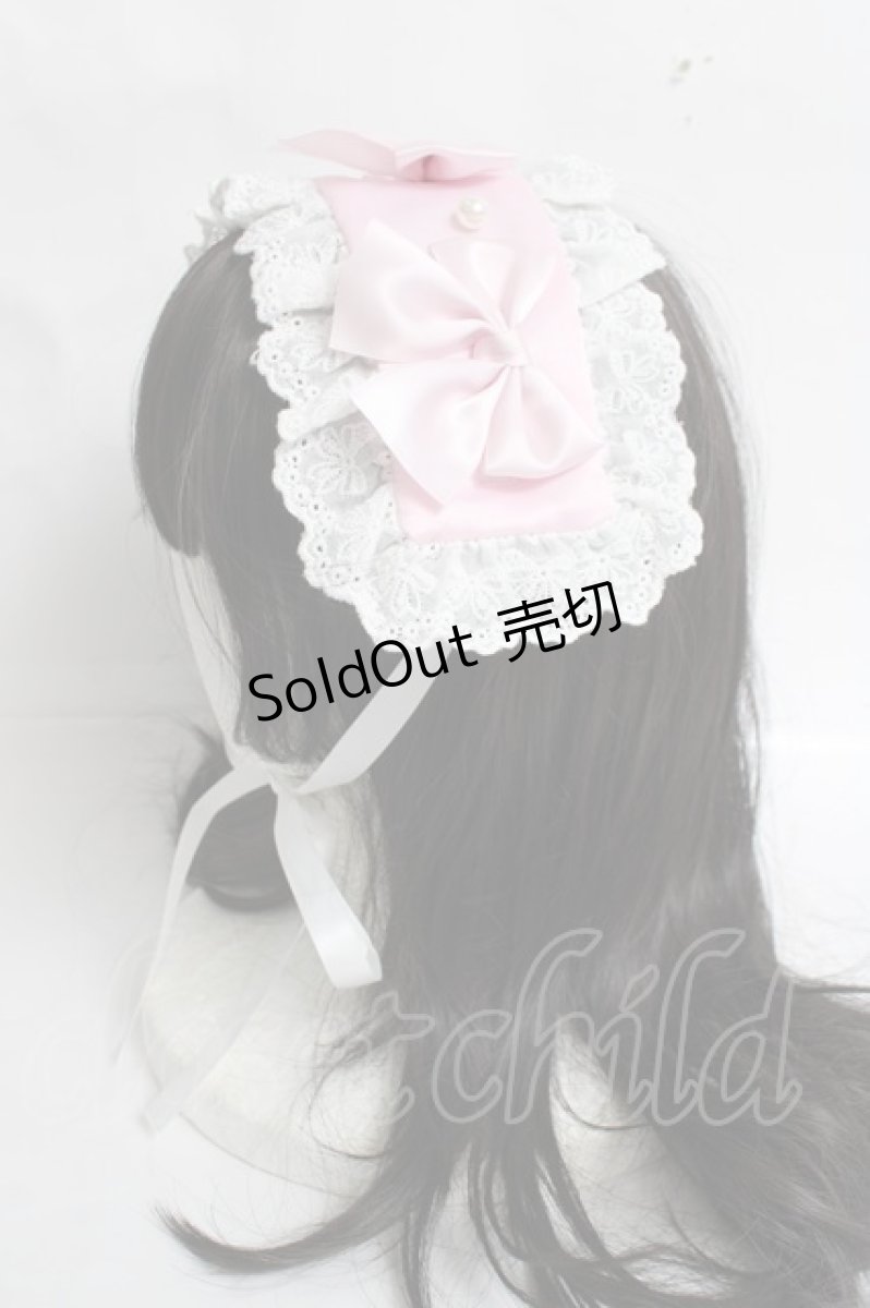 画像2: LOLITA / ヘッドドレス  ピンク Y-26-03-16-073-LO-AC-SZ-ZY (2)