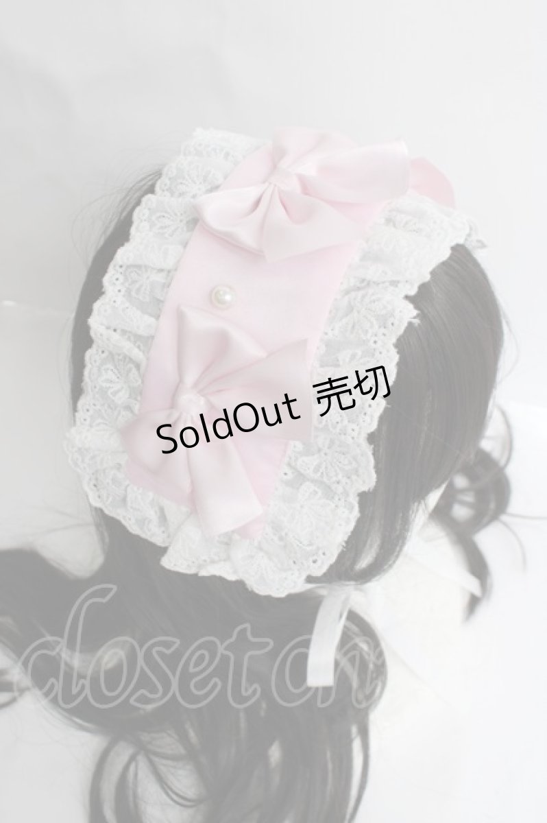 画像3: LOLITA / ヘッドドレス  ピンク Y-26-03-16-073-LO-AC-SZ-ZY (3)