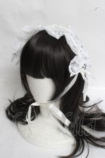 画像1: MABLE / レースヘッドドレス   Y-26-03-16-074-GO-AC-SZ-ZY (1)