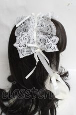 画像3: MABLE / レースヘッドドレス   Y-26-03-16-074-GO-AC-SZ-ZY (3)
