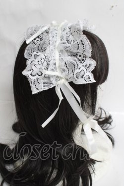 画像3: MABLE / レースヘッドドレス   Y-26-03-16-074-GO-AC-SZ-ZY