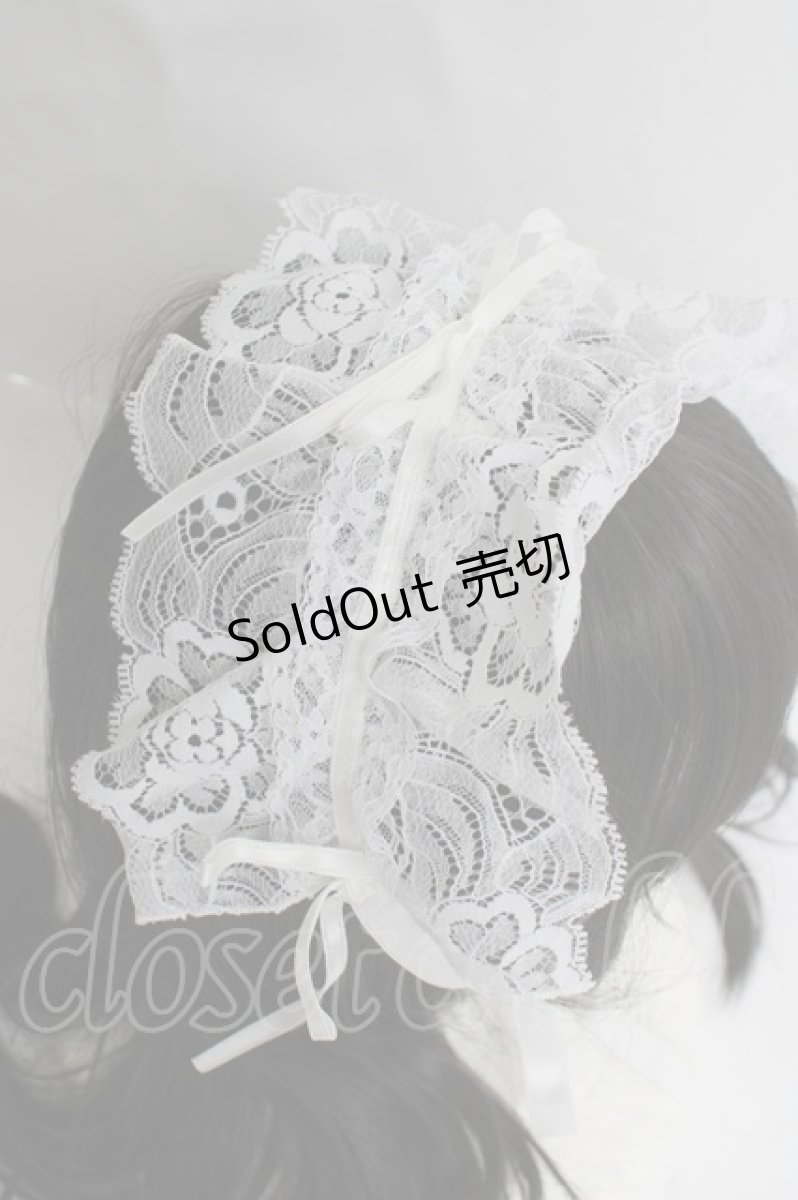 画像4: MABLE / レースヘッドドレス   Y-26-03-16-074-GO-AC-SZ-ZY (4)