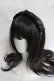 画像1: ｍ petit by misako / AM*NIリボンカチューシャ  中黒 Y-26-03-16-076-LO-AC-SZ-ZY (1)