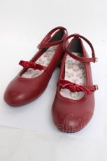 画像1: m petit by misako / ニナス フラットパンプス L 赤 Y-26-03-16-078-LO-SH-SZ-ZY (1)