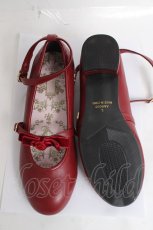 画像5: m petit by misako / ニナス フラットパンプス L 赤 Y-26-03-16-078-LO-SH-SZ-ZY (5)