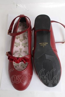 画像5: m petit by misako / ニナス フラットパンプス L 赤 Y-26-03-16-078-LO-SH-SZ-ZY