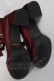 画像6: axes femme POETIQUE / レースアップサテンシューズ L ワイン Y-26-03-16-083-AX-SH-SZ-ZY (6)