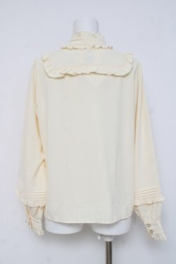 画像2: Amavel / Vintage Doll フリルブラウス F カーキ/生成り Y-26-03-16-091-CA-BL-SZ-ZY