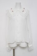 Angelic Pretty / Le Petit Roseブラウス  シロ Y-26-03-16-092-AP-BL-AS-ZY