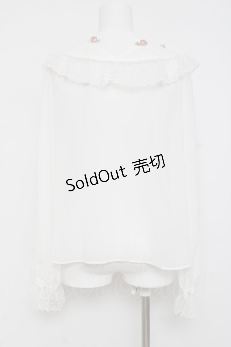 画像2: Angelic Pretty / Le Petit Roseブラウス  シロ Y-26-03-16-092-AP-BL-AS-ZY (2)