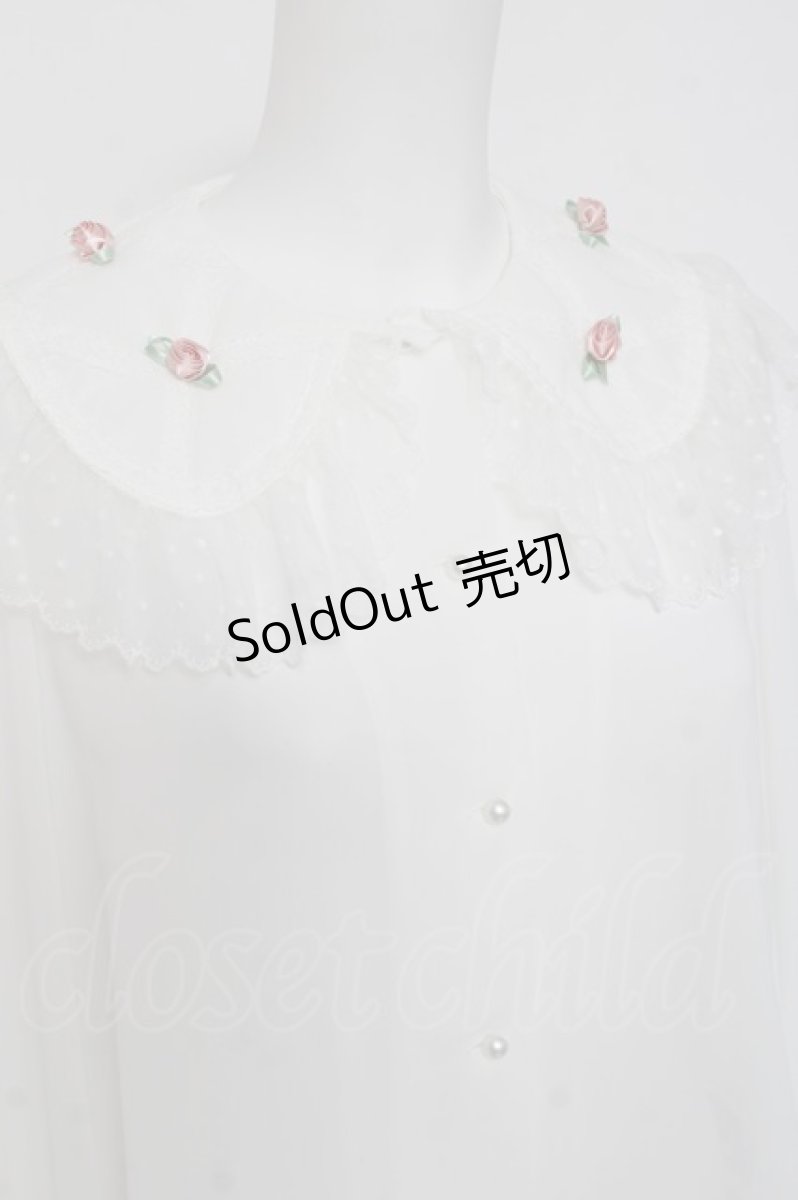 画像4: Angelic Pretty / Le Petit Roseブラウス  シロ Y-26-03-16-092-AP-BL-AS-ZY (4)