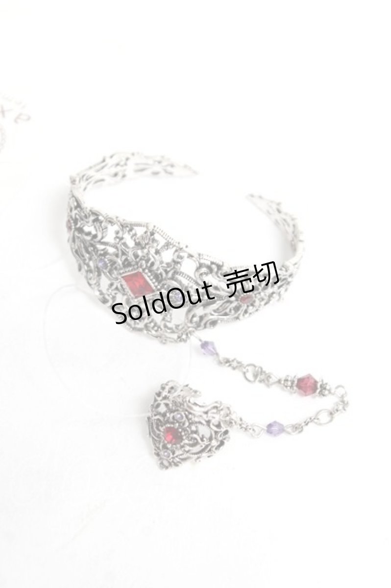 画像1: axes femme POETIQUE / アラビアンフィンガーブレスレット  シルバー Y-26-03-16-012-AX-AC-SZ-ZY (1)