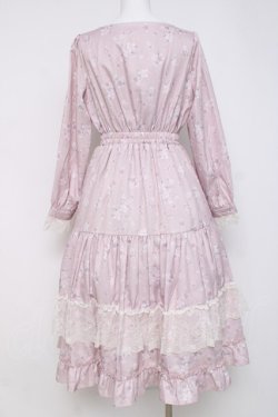 画像2: axes femme / SAKURAティアードワンピース F ピンク Y-26-03-16-097-AX-OP-SZ-ZY