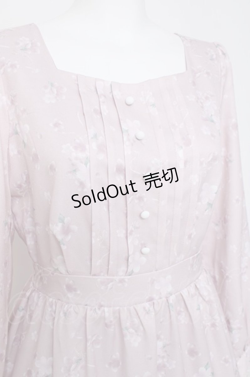 画像3: axes femme / SAKURAティアードワンピース F ピンク Y-26-03-16-097-AX-OP-SZ-ZY (3)