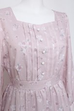 画像3: axes femme / SAKURAティアードワンピース F ピンク Y-26-03-16-097-AX-OP-SZ-ZY (3)