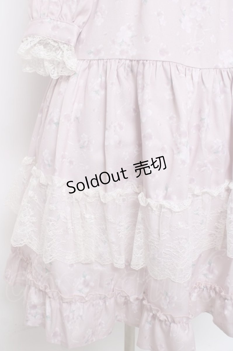 画像4: axes femme / SAKURAティアードワンピース F ピンク Y-26-03-16-097-AX-OP-SZ-ZY (4)