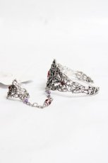 画像2: axes femme POETIQUE / アラビアンフィンガーブレスレット  シルバー Y-26-03-16-012-AX-AC-SZ-ZY (2)