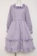 画像1: Virally / バッスル風ワンピース  ラベンダー Y-26-03-16-100-LO-OP-SZ-ZY (1)