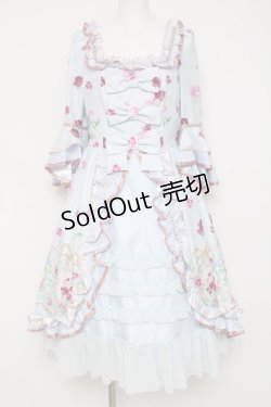 画像1: JESUS DIAMANTE / ベルサイユワンピース M サックス Y-26-03-16-101-JE-OP-SZ-ZY