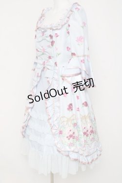 画像2: JESUS DIAMANTE / ベルサイユワンピース M サックス Y-26-03-16-101-JE-OP-SZ-ZY