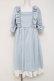 画像1: Maria pipi / SUMMER WATER DRESS 42 サックス Y-26-03-16-102-EL-OP-SZ-ZY (1)