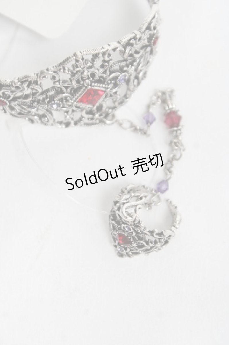 画像4: axes femme POETIQUE / アラビアンフィンガーブレスレット  シルバー Y-26-03-16-012-AX-AC-SZ-ZY (4)