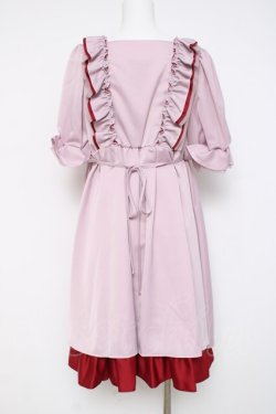 画像2: Maria pipi / SUMMER WATER DRESS  ピンク Y-26-03-16-103-EL-OP-SZ-ZY