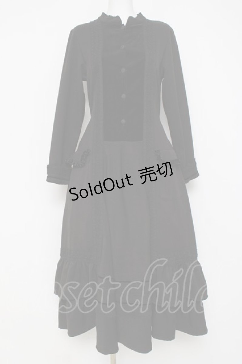 画像1: SERAPHIM / パンセの夜想ドレス  黒 Y-26-03-16-104-LO-OP-AS-ZY (1)