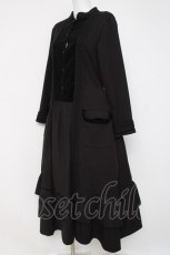 画像2: SERAPHIM / パンセの夜想ドレス  黒 Y-26-03-16-104-LO-OP-AS-ZY (2)