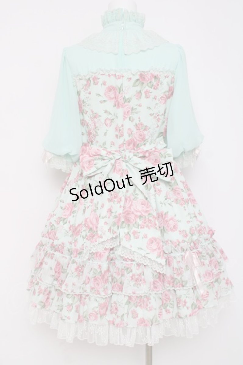 画像3: Angelic Pretty / Dramatic Roseワンピース  ミント Y-26-03-16-105-AP-OP-AS-ZY (3)
