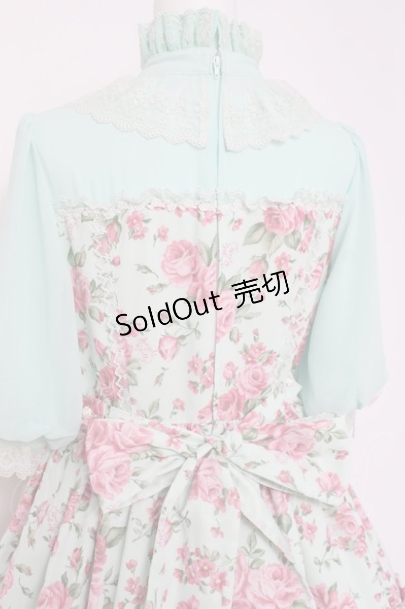 画像4: Angelic Pretty / Dramatic Roseワンピース  ミント Y-26-03-16-105-AP-OP-AS-ZY (4)