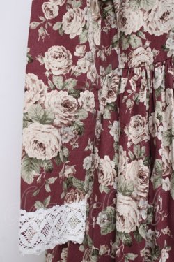 画像5: HirokoTokumine / オールドローズワンピースセット  ワイン Y-26-03-16-107-LO-OP-AS-ZY