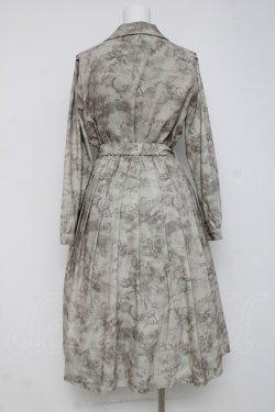 画像2: an another angelus / エンジェル柄ダブル釦ワンピース F カーキベージュ Y-26-03-16-109-CA-OP-SZ-ZY