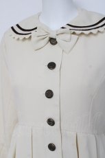 画像4: metamorphose / セーラースプリングコート  アイボリー Y-26-03-16-110-ME-CO-SZ-ZY (4)