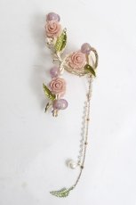画像2: axes femme POETIQUE / ローズヘアークリップ   Y-26-03-16-014-AX-AC-SZ-ZY (2)