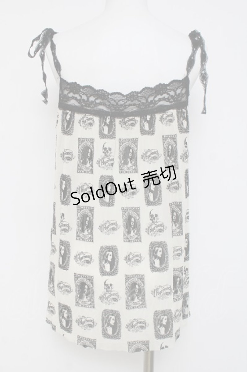 画像3: HYSTERIC GLAMOUR / スカルガールチュールトップス F オフ Y-26-03-16-112-PU-BL-SZ-ZY (3)