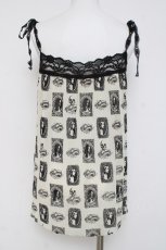 画像3: HYSTERIC GLAMOUR / スカルガールチュールトップス F オフ Y-26-03-16-112-PU-BL-SZ-ZY (3)